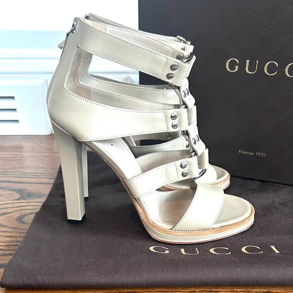 Gucci Gladiator Heels - Picture 1 of 11